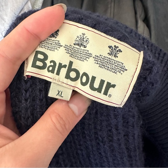 BARBOUR Wool Cardigan XL - Picture 4 of 4